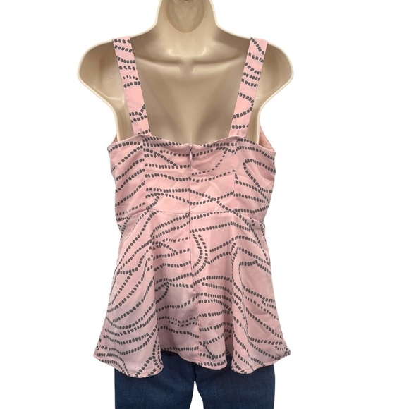 Cabi #273 Sophia Pink Faux Wrap Tank Top Size 4 - Picture 3 of 9